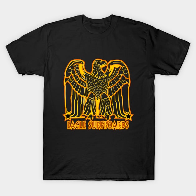 EAGLE SURFBOARDS T-Shirt by Larry Butterworth